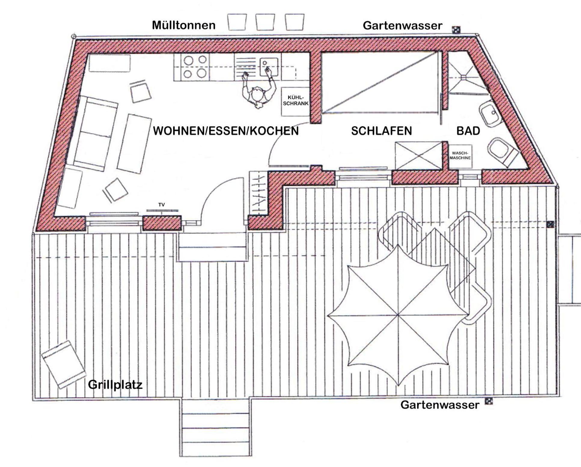 Ferienhaus Manoury Am Klosterbrunnen 발트에크 외부 사진